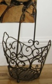 Small Filigree Metal Basket